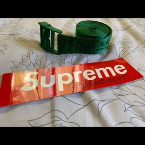 Off-White Accessories - Supreme x Dover street market belt super rare Off-White Accessories - Supreme x Dover street market belt super rare